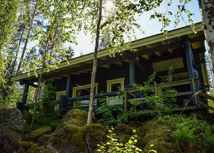 Domek alpejski Loma-autio Aamurusko *