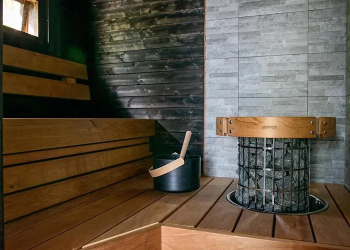 Loma-autio Aamurusko Dağ evi *